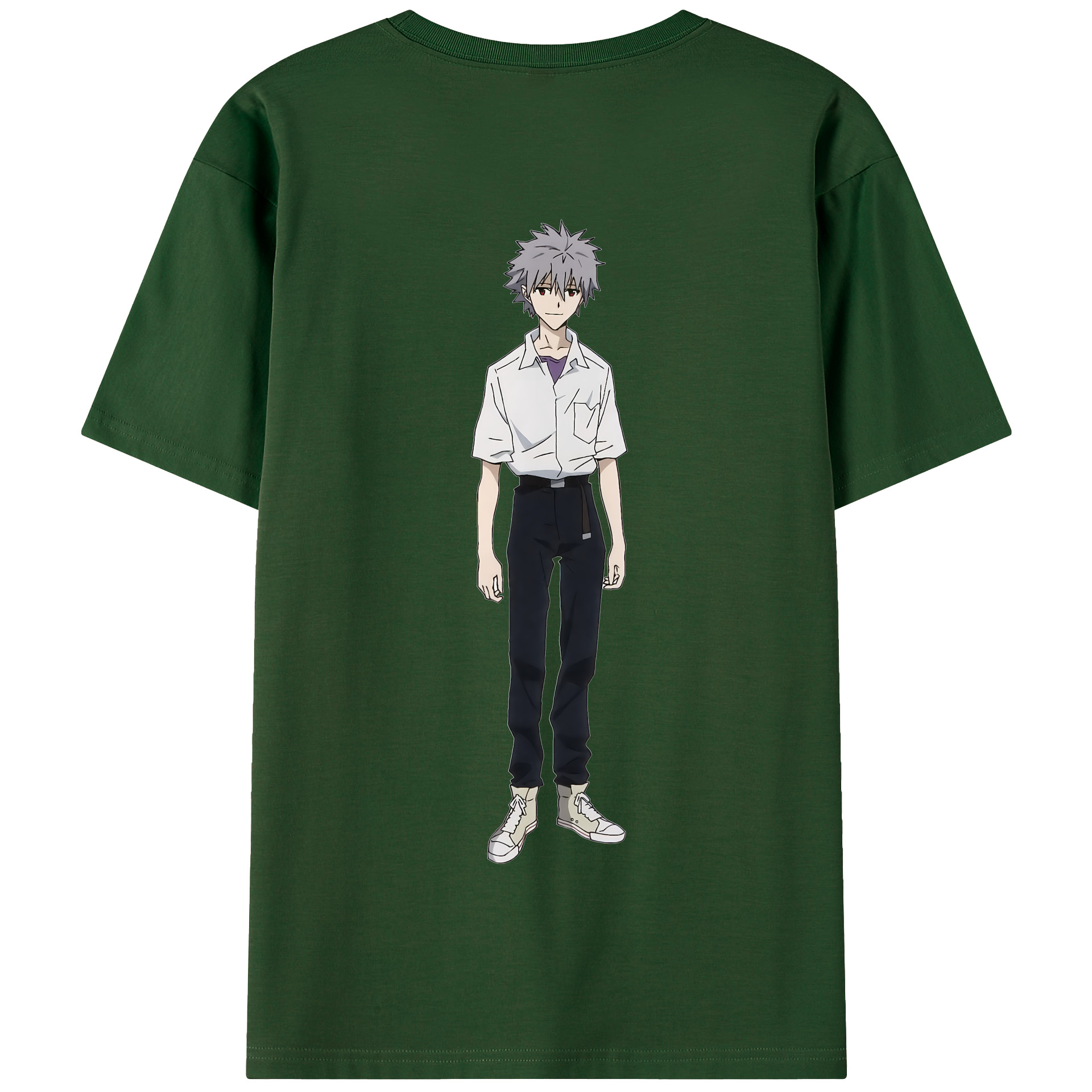 （画像用） EVA 新世紀エヴァンゲリオン 綿100％半袖Tシャツ（背面プリント）